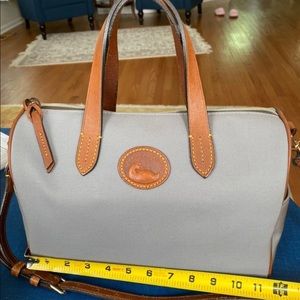Dooney and Bourke Grey Canvas bag